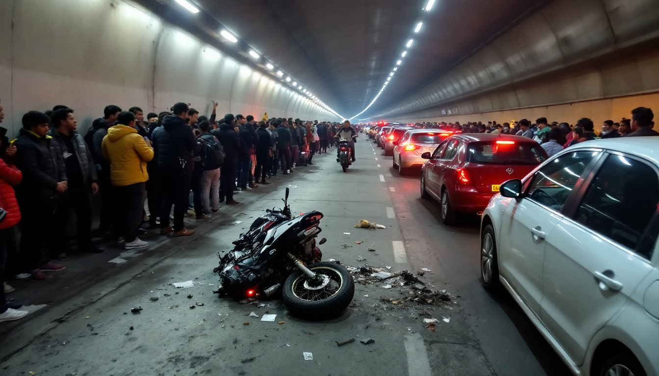 une moto en panne provoque d'importantes perturbations de la circulation et un embouteillage majeur dans les tunnels joliette et du vieux-port. retrouvez les détails du trafic et les conseils pour éviter la zone.
