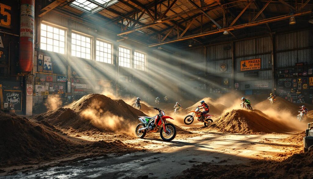 découvrez l’histoire insolite d’un passionné de moto-cross qui a aménagé un hangar en véritable terrain de jeu unique en france, dans l’ouest. un lieu inédit où adrénaline et créativité se rencontrent !