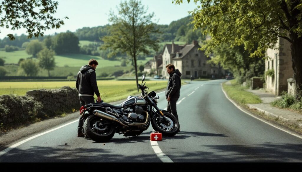 un accident impliquant une moto avec side-car dans le lot a fait deux blessés légers. découvrez les détails de cet incident et les circonstances de l'accident.