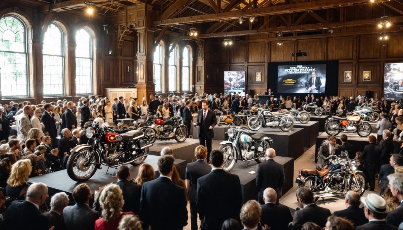 découvrez le compte-rendu de la vente exceptionnelle du 25 septembre chez aguttes, mettant en vedette 120 motos de légende. un événement unique pour les passionnés et collectionneurs.