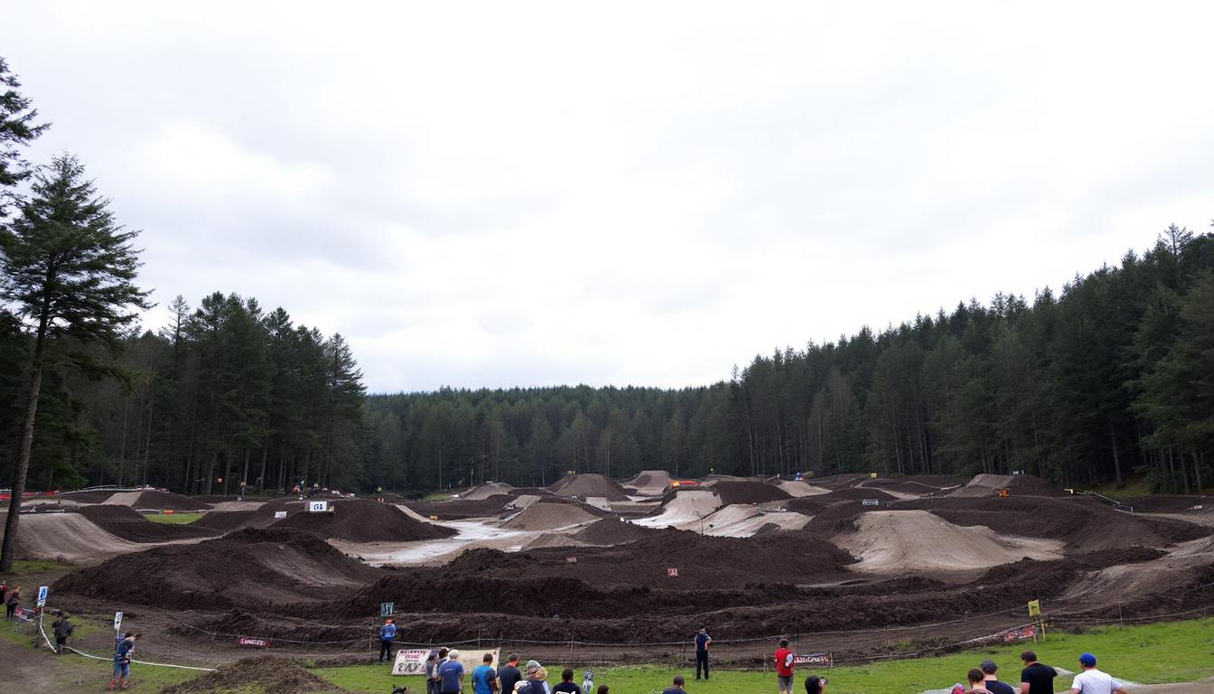 le circuit de moto-cross d'andelot-en-montagne rouvre ses pistes après deux ans d'attente, avec l'homologation officielle enfin obtenue pour des courses en toute sécurité.