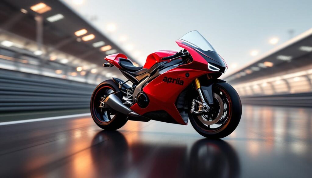 découvrez la nouvelle moto motogp 850cc ambitieuse d'aprilia, prévue pour 2027, alliant innovation et performance pour dominer les pistes.