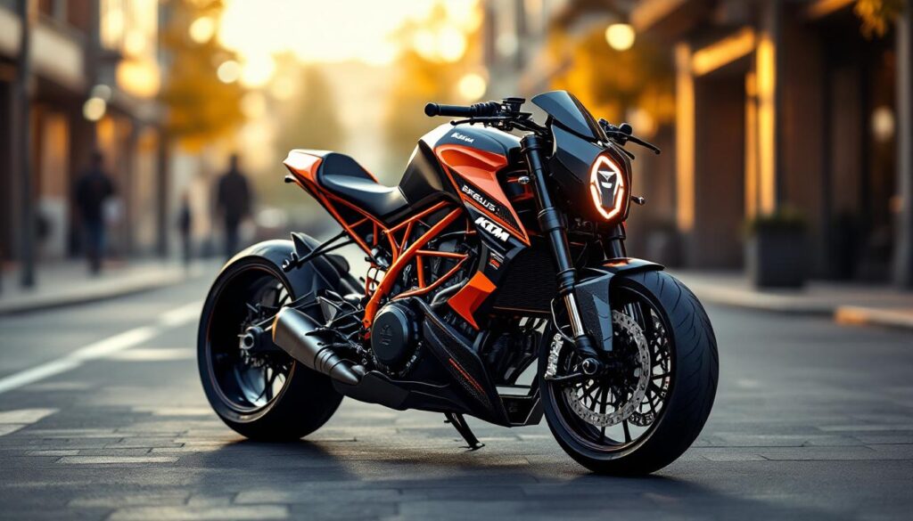 découvrez la collaboration unique entre brabus et ktm qui donne naissance à une moto exceptionnelle de 190 chevaux, alliant puissance et performance inégalées.