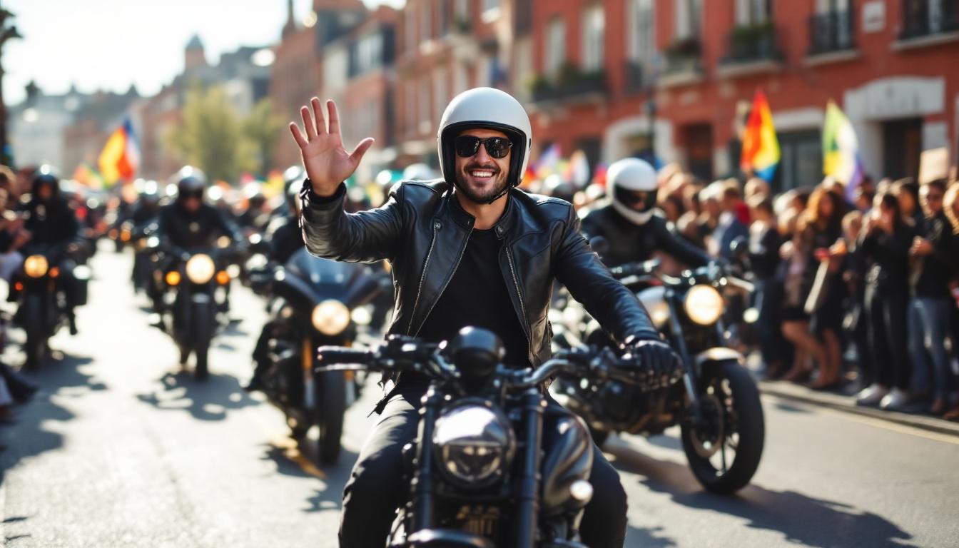 revivez la victoire de johann zarco au grand prix de france 2025 avec une parade moto spectaculaire dans les rues de clermont-ferrand, célébrant le héros national.