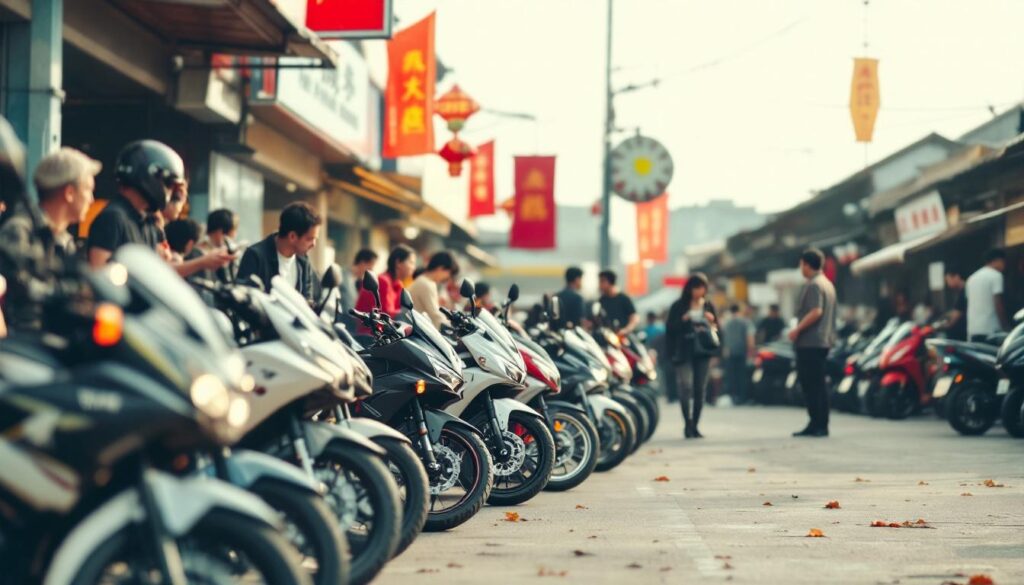 en octobre, le marché de la moto en france affiche un recul limité à 3,5 %, grâce à la performance stable de honda et des marques chinoises qui atténuent la baisse.