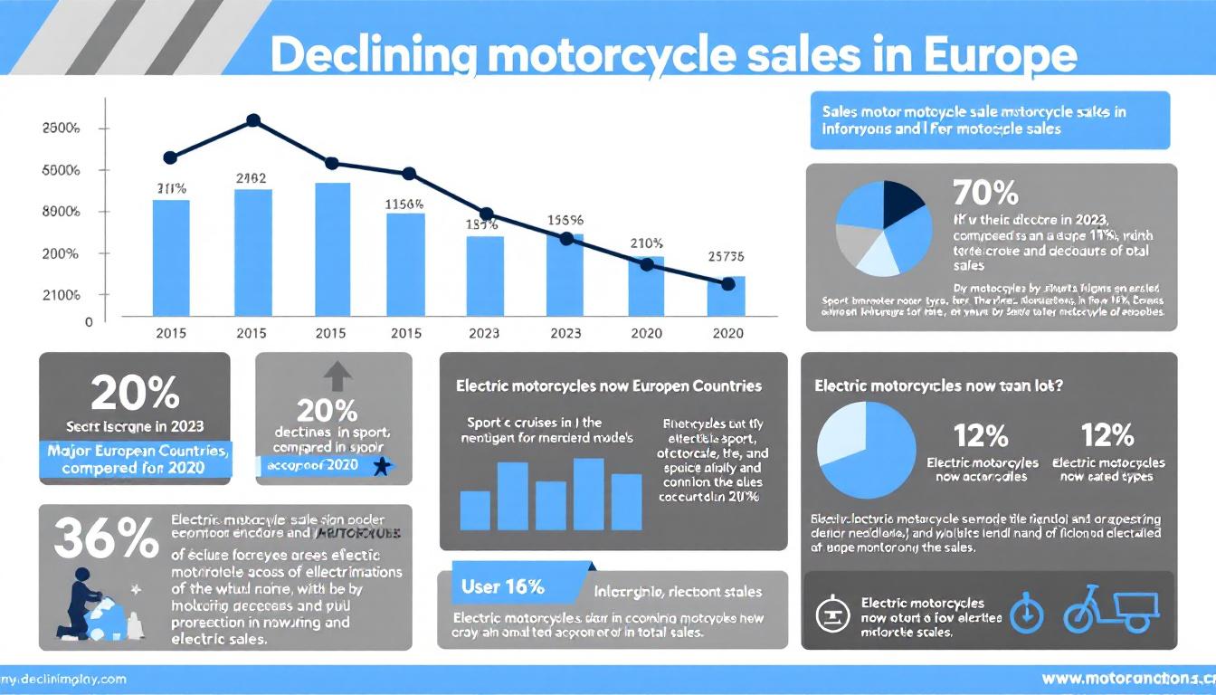 découvrez les raisons du déclin du marché de la moto avec une baisse significative des ventes en france et en europe, et analysez les tendances actuelles du secteur.