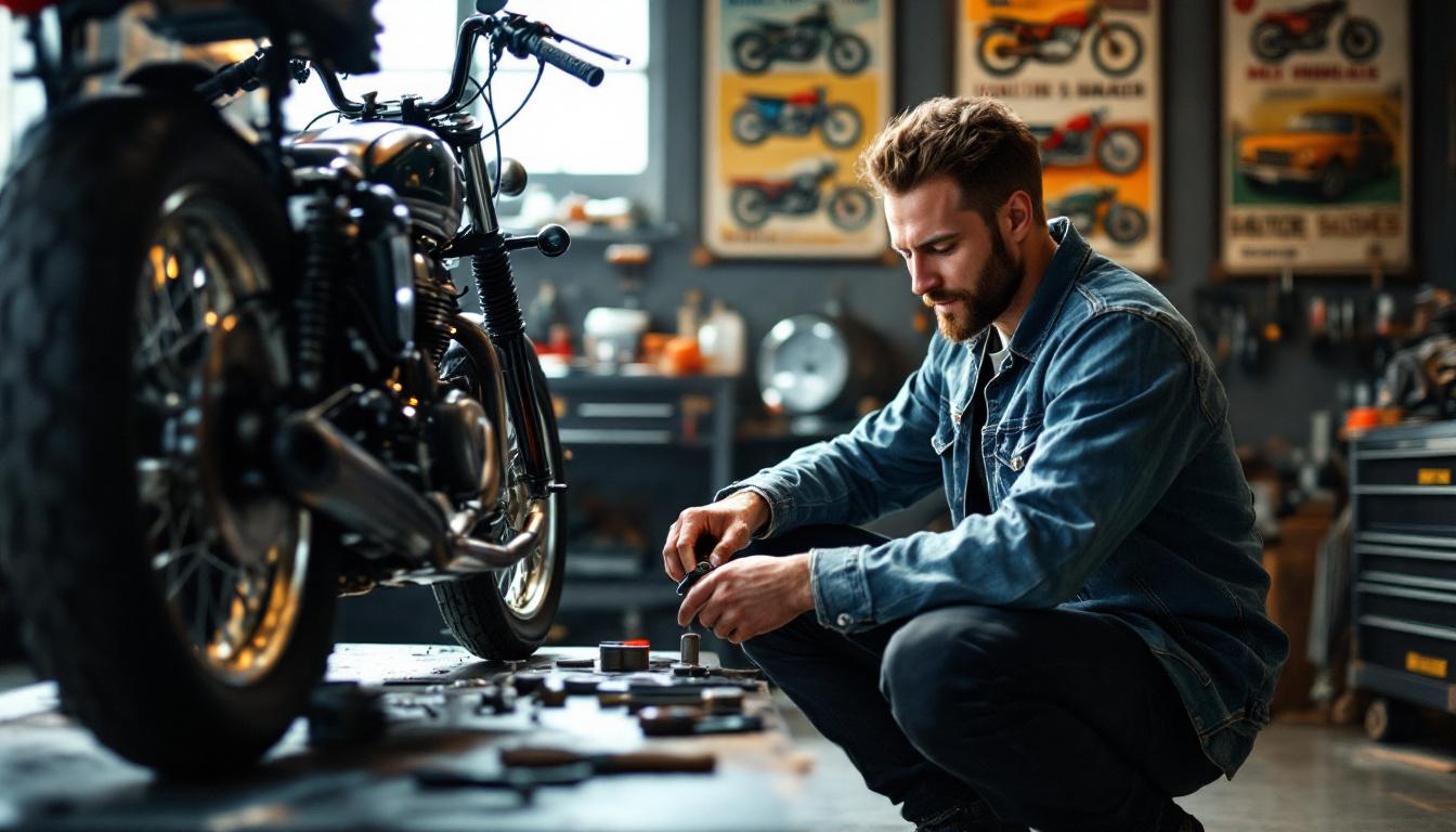 passionné de vitesse et de mécanique, un amateur ouvre son nouveau garage près de la flèche pour offrir services et conseils aux amateurs d'automobiles.