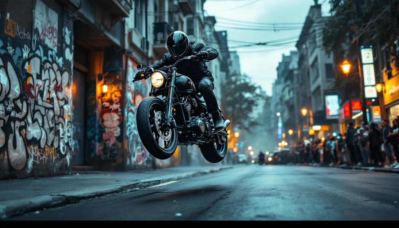 découvrez l'histoire d'un passionné de moto interpellé à avignon après avoir participé à une spectaculaire course urbaine. retour sur cet événement marquant et les réactions qu'il a suscitées.