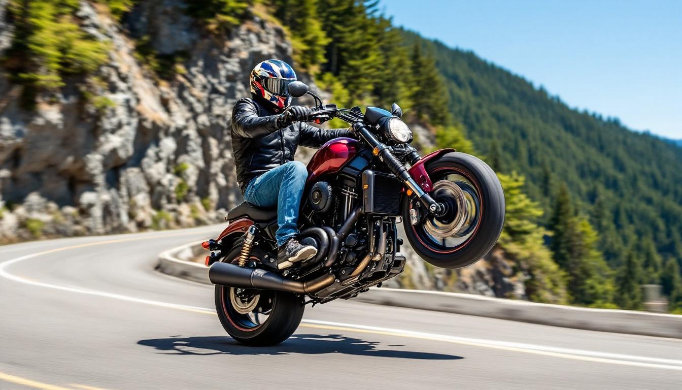 une manœuvre imprudente conduit à un grave accident : une motarde grièvement blessée suite à un demi-tour dangereux. découvrez les détails de cet incident choc.