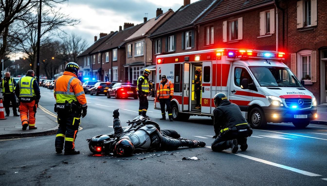 un accident mortel à saint-pierre-des-corps : un motard décède suite à une collision sur la route. découvrez les détails de cet événement tragique.