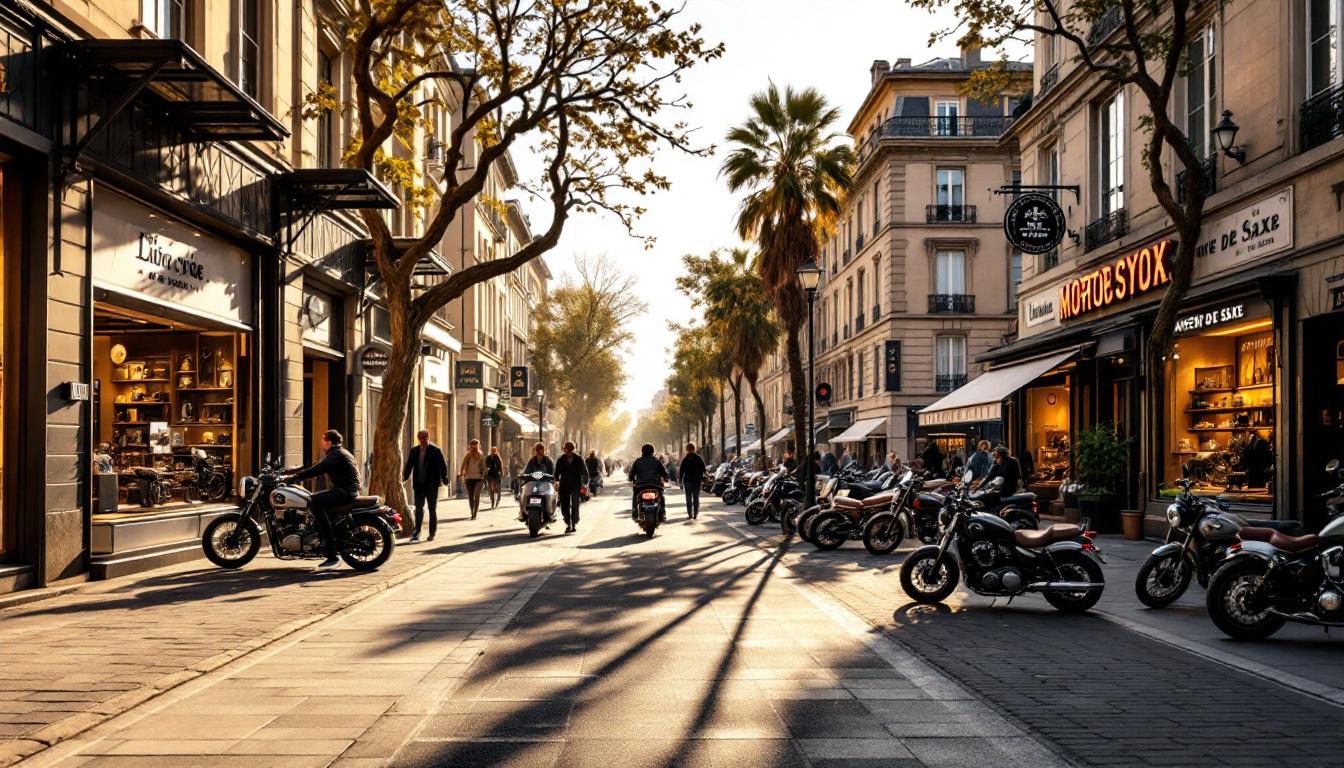 découvrez comment l’avenue de saxe, ancien haut lieu du commerce moto en centre-ville, évolue et se réinvente pour entrer dans une nouvelle ère après son âge d’or.
