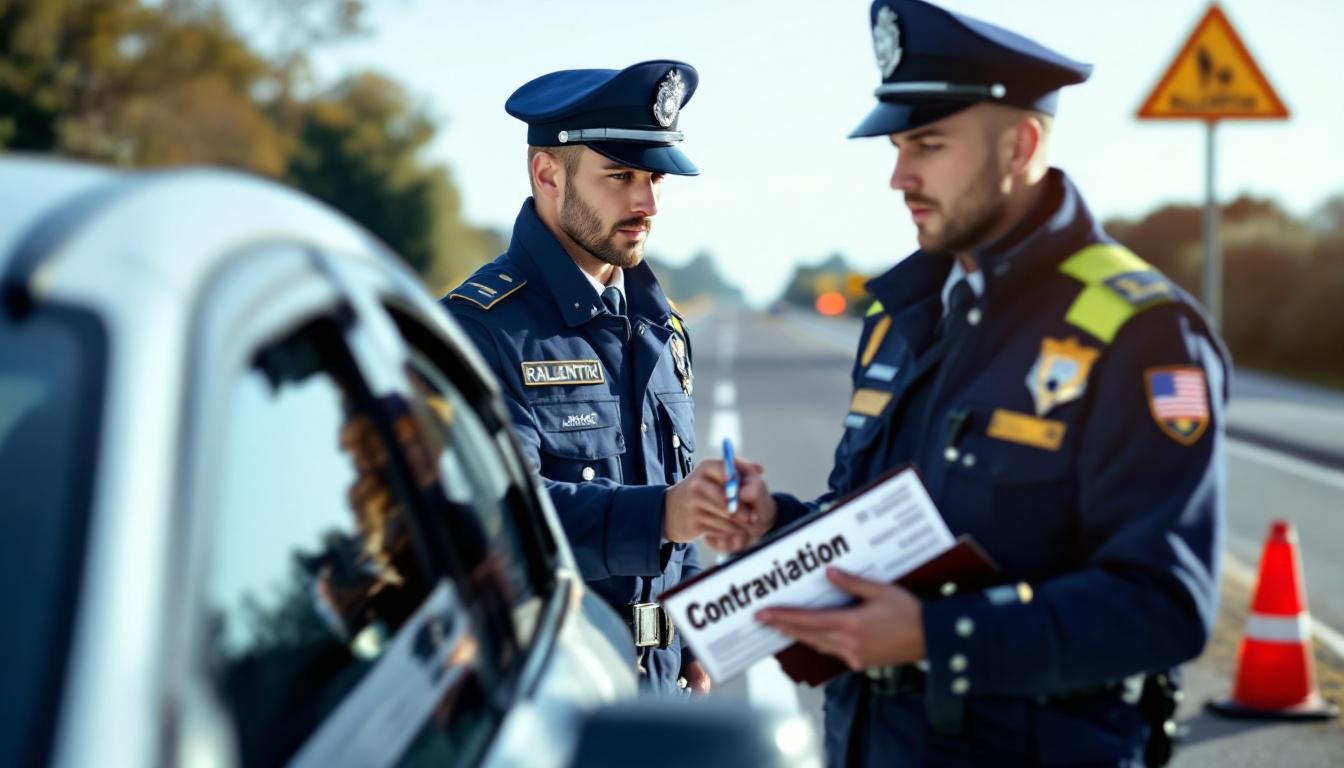 un homme contrôlé à moto près de caen révèle un secret choc : il n'a jamais obtenu son permis de conduire, suscitant une grande surprise.