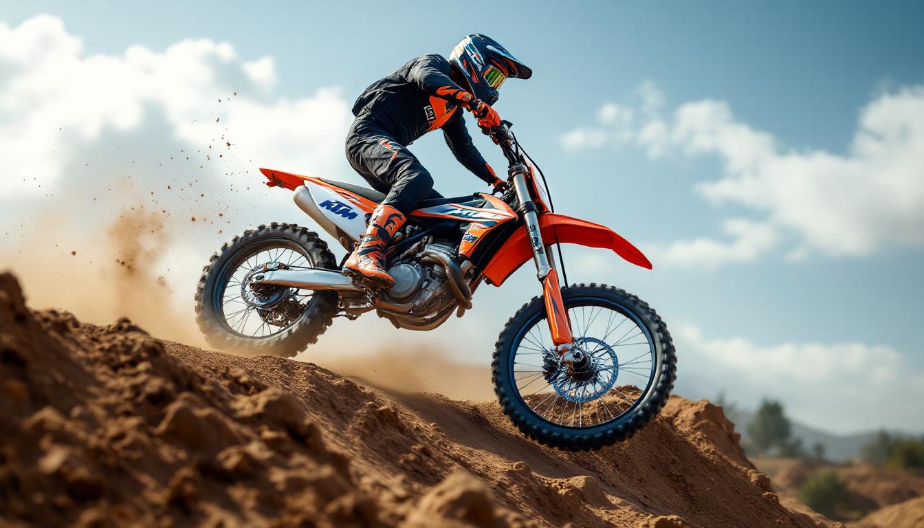 découvrez la puissance et la performance de la ktm enduro 250 4t, qui confirme sa domination incontestée sur les pistes d'enduro grâce à son moteur fiable et sa maniabilité exceptionnelle.