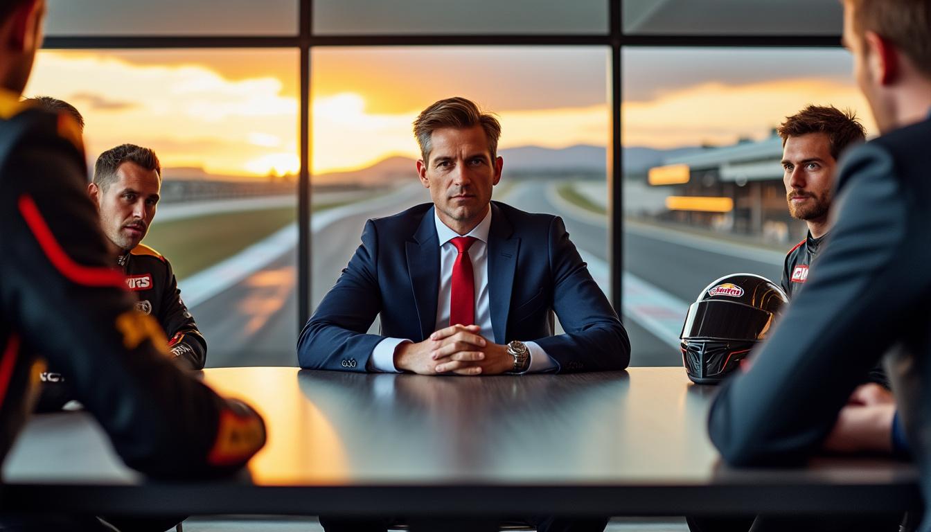 l'ancien patron de l'équipe yamaha motogp, jarvis, quitte son poste de conseiller, marquant la fin d'une ère importante pour l'équipe et le championnat.