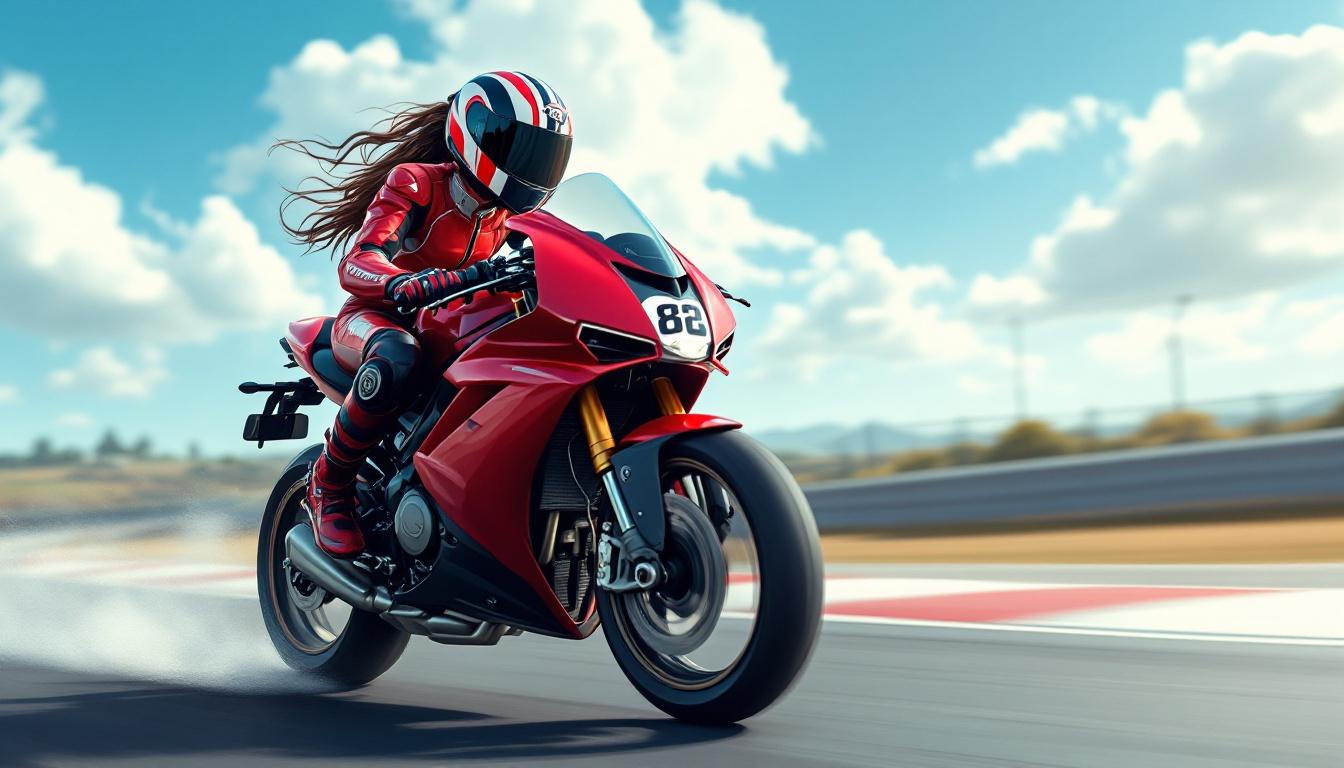 découvrez le rêve de lou, collégienne passionnée de moto, lors d'une soirée solidaire à exireuil visant à soutenir son ambition de monter sur les podiums.