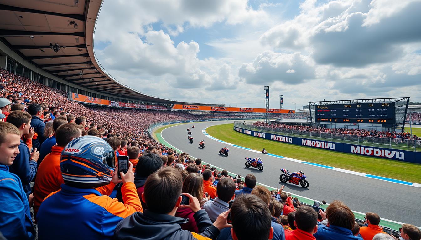 découvrez comment le motogp a battu tous ses records d'affluence en 2025 malgré un recul à silverstone, avec une saison exceptionnelle pleine de rebondissements.