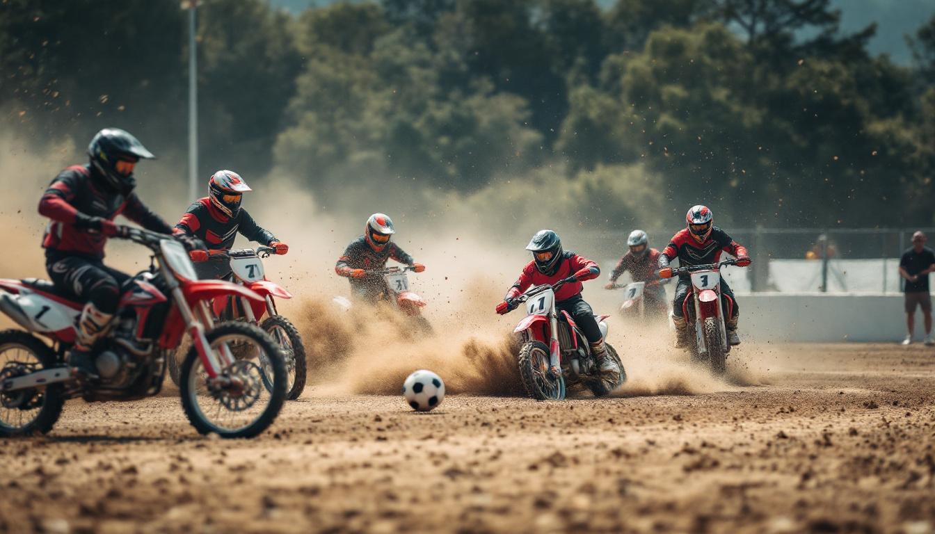 découvrez la passion inébranlable du coach daniel georges pour le moto-ball à saint-georges, entre stratégie et amour du sport.