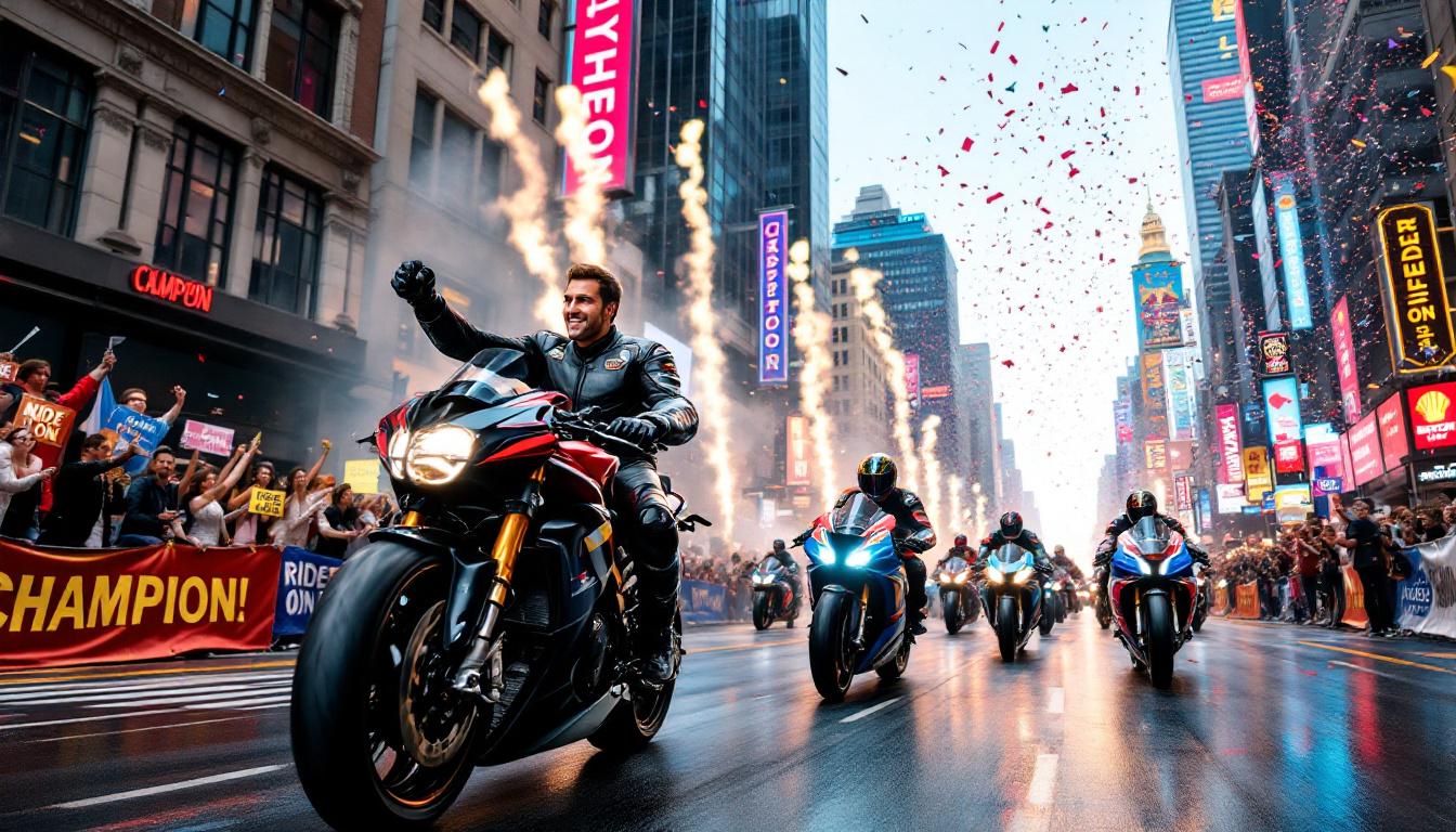 découvrez comment clermont-ferrand rend hommage avec passion à johann zarco, star du motogp, lors d'une célébration grandiose.