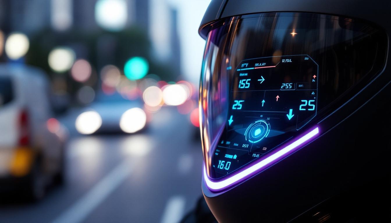 découvrez la première visière de casque moto intelligente par shoei, qui ajuste automatiquement sa teinte en fonction de la luminosité pour une visibilité optimale et une protection accrue.