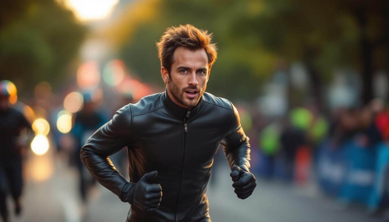 découvrez comment sylvain guintoli relève le défi de londres 2026 avec un marathon épique en combinaison high-tech, alliant performance et innovation pour repousser ses limites.