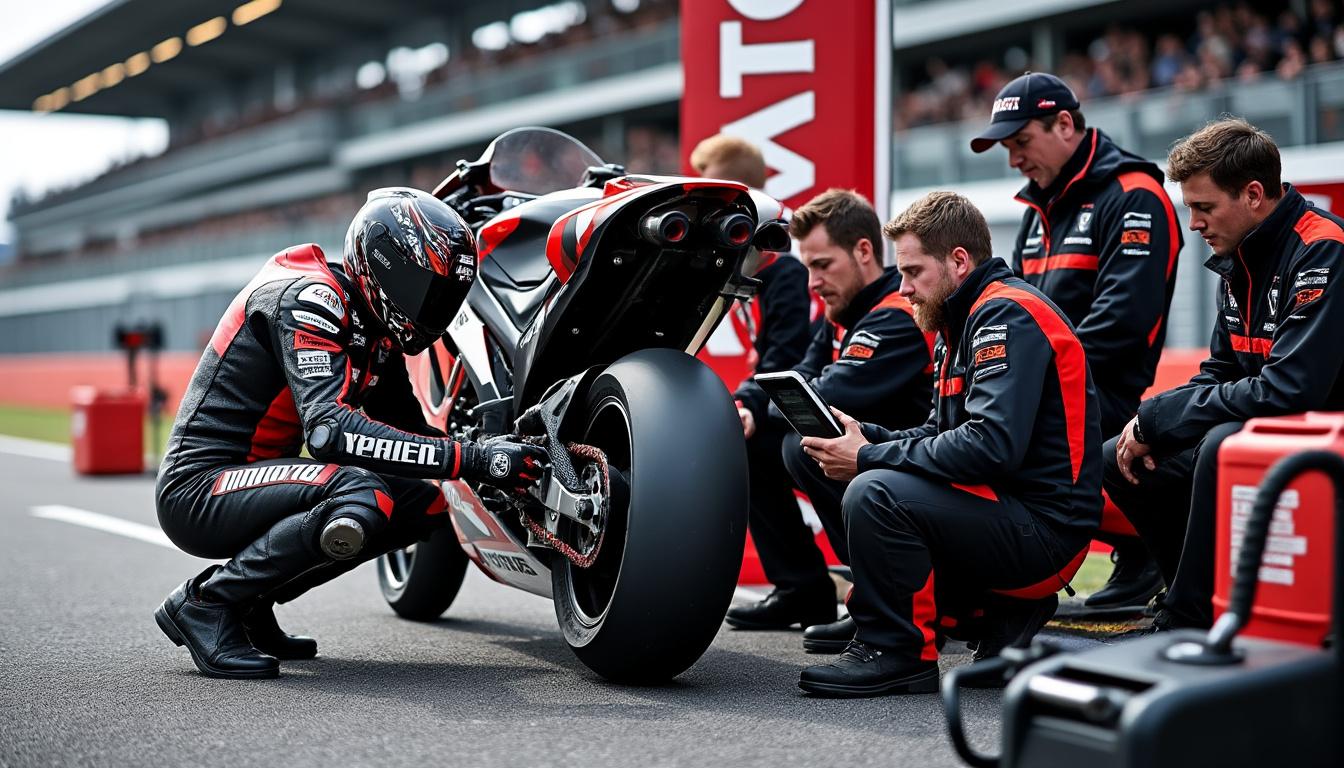 tardozzi dément fermement les rumeurs « absurdes » sur son départ de ducati en motogp, affirmant sa volonté de poursuivre l'aventure avec l'équipe.