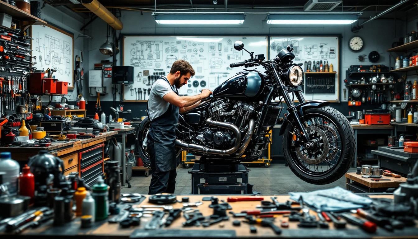 découvrez pourquoi le contrôle technique des motos est finalement dispensé et ce que cela implique pour les motards dans cette vidéo explicative.