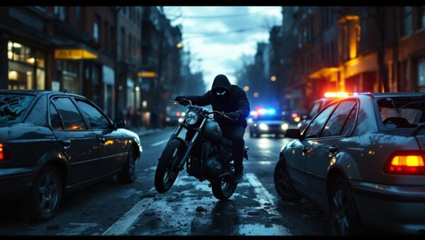 une personne condamnée à 10 mois de prison pour vol de moto après avoir dégradé deux voitures. découvrez les détails de cette affaire judiciaire.