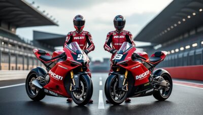 découvrez l'arrivée d'acosta chez ducati en 2027, où il formera un duo d'exception avec marquez pour conquérir les pistes.