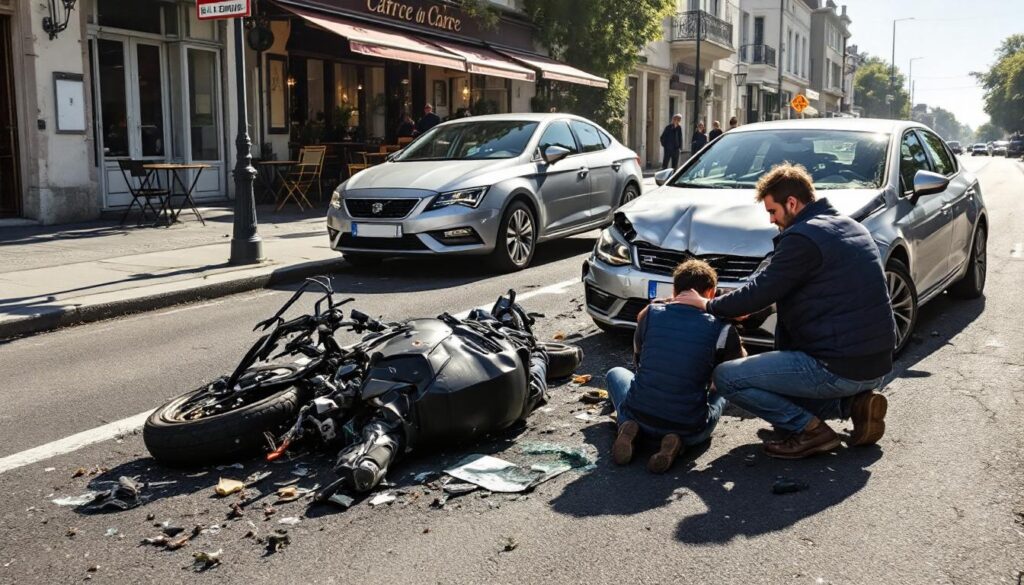 un accident impliquant une moto et une voiture en gironde a fait un blessé. découvrez les détails de cet incident et les circonstances entourant cet événement.