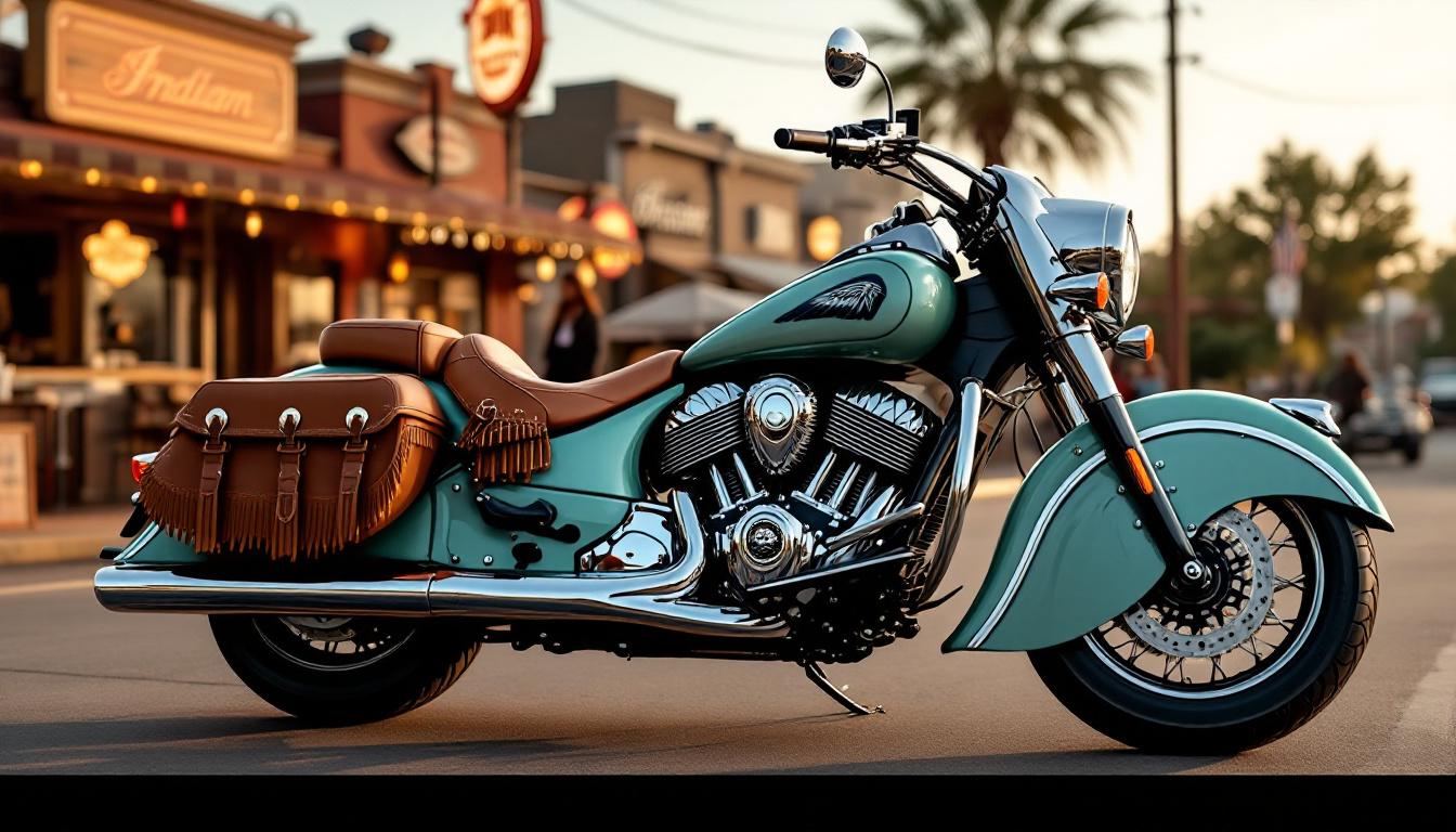 découvrez l'indian chief vintage 2026, une moto alliant beauté intemporelle et élégance raffinée, parfaite pour les passionnés de motocyclisme à la recherche d'un chef-d'œuvre.