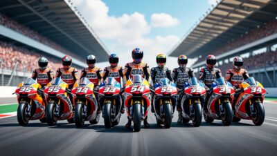 découvrez la grille du motogp 2026, qui rassemblera le plus grand nombre de champions du monde jamais vus, promettant une saison exceptionnelle pleine de rivalités et de talents.