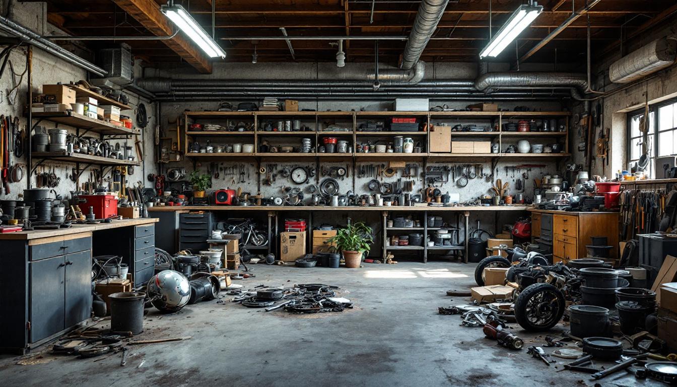 liquidation judiciaire : un garage moto de l'agglomération de bourges contraint de fermer ses portes, impactant les amateurs de deux-roues locaux.