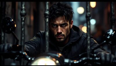 un voleur de moto, poussé par le besoin urgent d'argent, se retrouve arrêté et incarcéré.