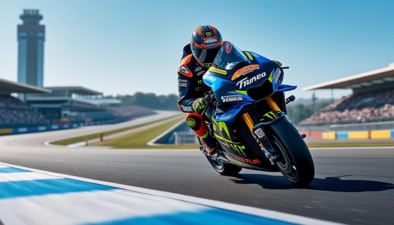 découvrez les couleurs officielles du motogp 2026 révélées par trackhouse lors d'un lancement spectaculaire à milan, mêlant innovation et passion pour la moto.