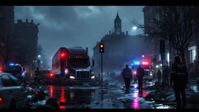 un homme de 56 ans est décédé suite à une collision tragique entre sa moto et un poids lourd. retour sur cet accident dramatique.