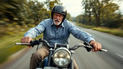 un retraité flashé à près de 170 km/h en moto justifie son excès de vitesse par un rendez-vous médical, mais ses explications ne convainquent pas les gendarmes.