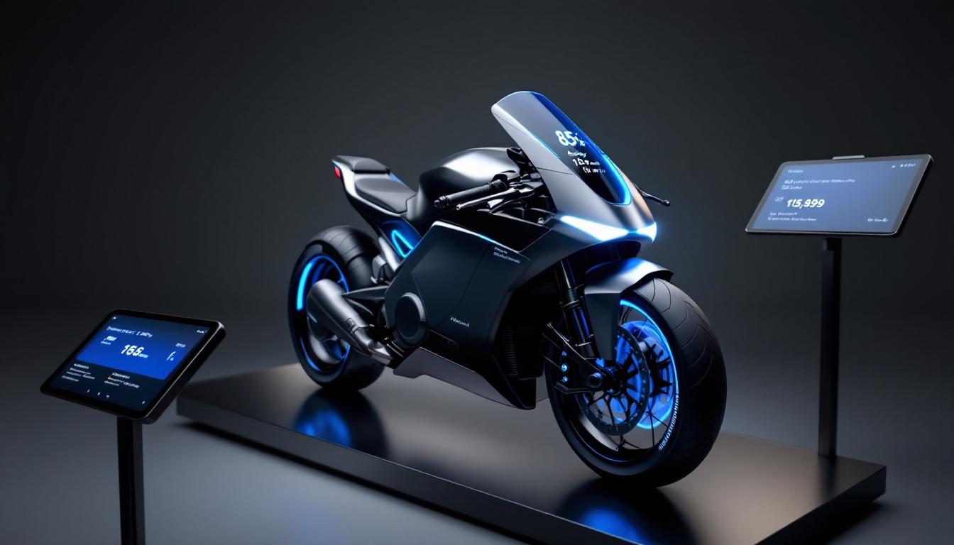 découvrez une moto au design innovant offrant près de 800 km d'autonomie, à un prix abordable comparable à celui d'un scooter.