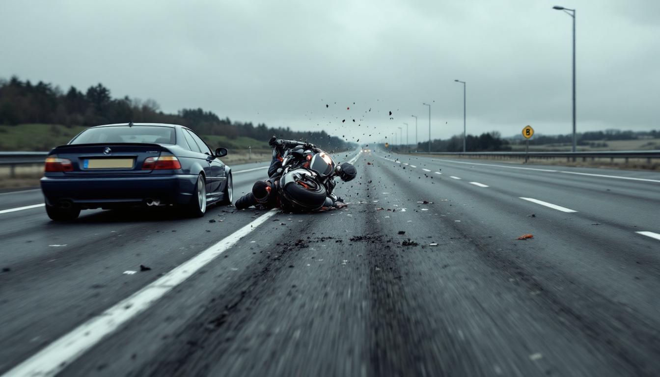 un conducteur sans permis contrôlé à 181 km/h sur une moto très puissante : un délit sérieux aux lourdes répercussions légales et sécuritaires.