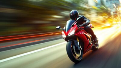 un conducteur sans permis arrêté à 181 km/h sur une moto surpuissante : découvrez les risques et conséquences d'une infraction routière grave.