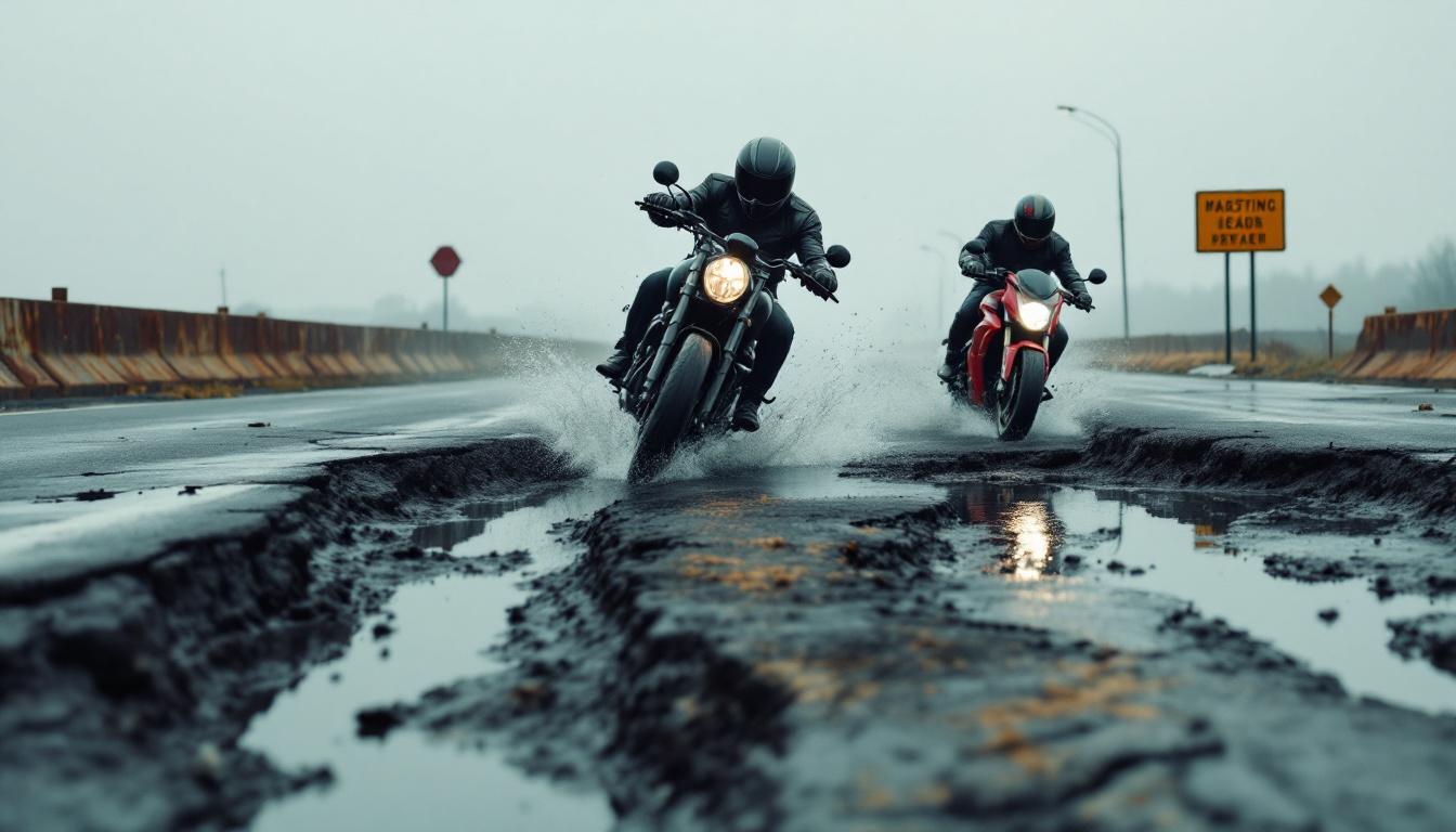 les motards en corrèze protestent contre le contrôle technique imposé et dénoncent l'état dégradé des routes, réclamant des améliorations urgentes pour leur sécurité.