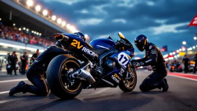 découvrez l'association bouguenaisienne 2v-racing qui se prépare avec passion et détermination à participer aux légendaires 24 heures du mans en endurance moto.