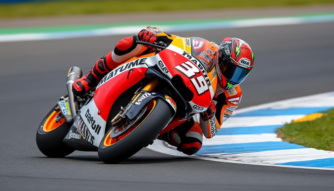 revivez le retour triomphal de marquez lors du gp motogp du brésil, où il a dominé une course sprint retardée avec brio.