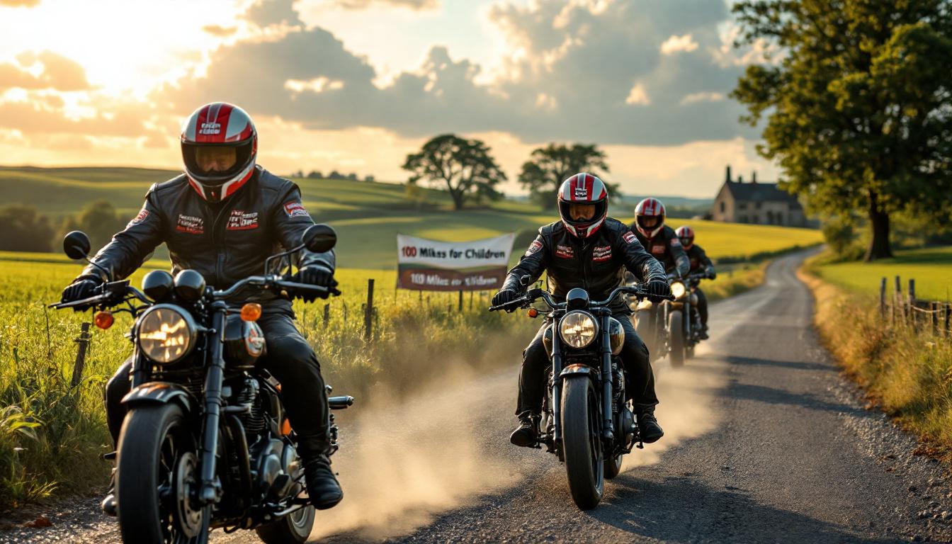 l’association balades motos en normandie a reversé 4 576 € au service pédiatrie de l’hôpital, apportant un soutien financier essentiel aux enfants malades.