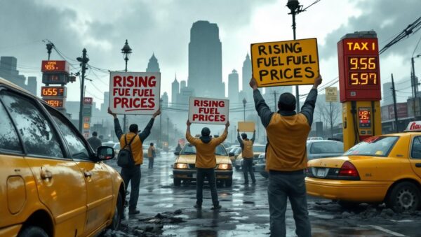 l'association 'taxicomane' accuse l'état d'être responsable de la hausse des prix des carburants, appelant à une remise en question des politiques actuelles pour soulager les consommateurs.