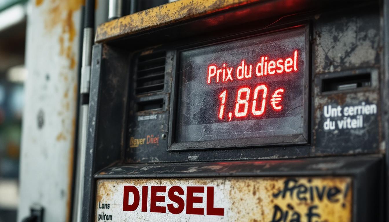 le prix du diesel atteint 2,15 €/l avec une augmentation de 6 centimes ce week-end, impactant le coût du carburant pour les automobilistes.