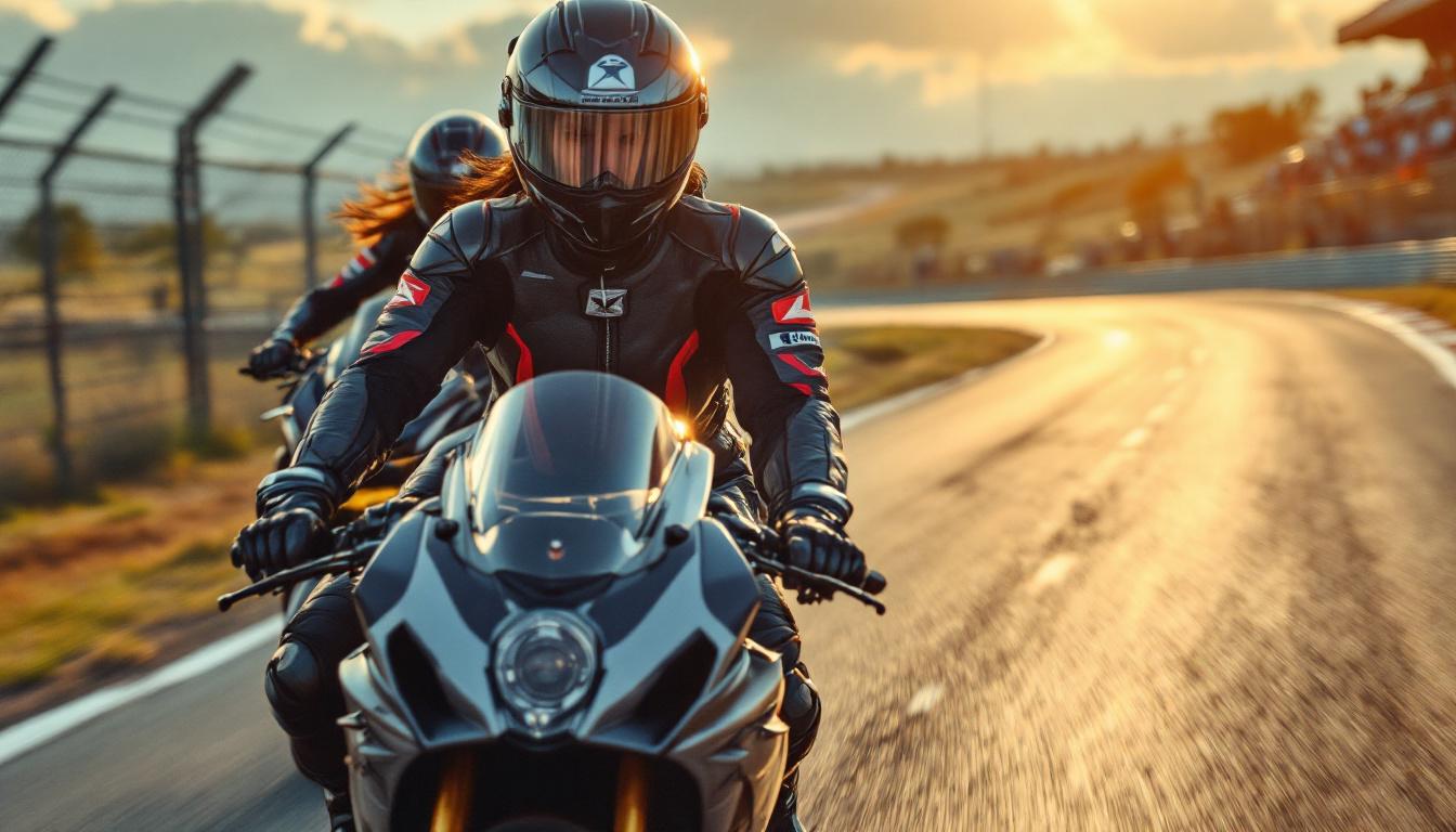 découvrez l'incroyable parcours de gabrielle, 16 ans, qui s'entraîne aux côtés d'un double champion du monde pour la coupe de france 400 cm3 de moto.