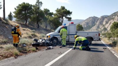 un grave accident de moto dans le var a coûté la vie à un homme et une femme. découvrez les détails de cet tragique événement.