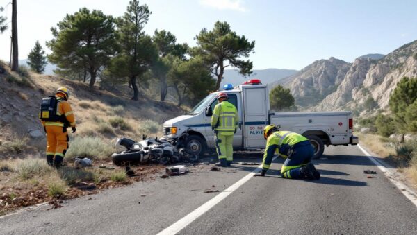 un grave accident de moto dans le var a coûté la vie à un homme et une femme. découvrez les détails de cet tragique événement.