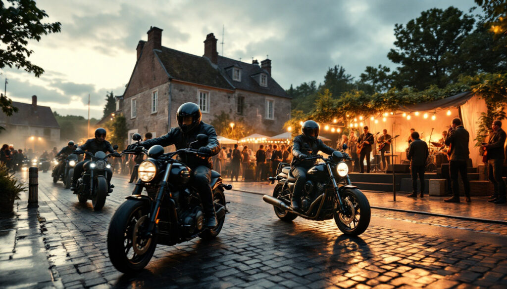 ce week-end, enquin-lez-guinegatte vibre au rythme des motos et de la musique. découvrez un rendez-vous festif à ne pas manquer.