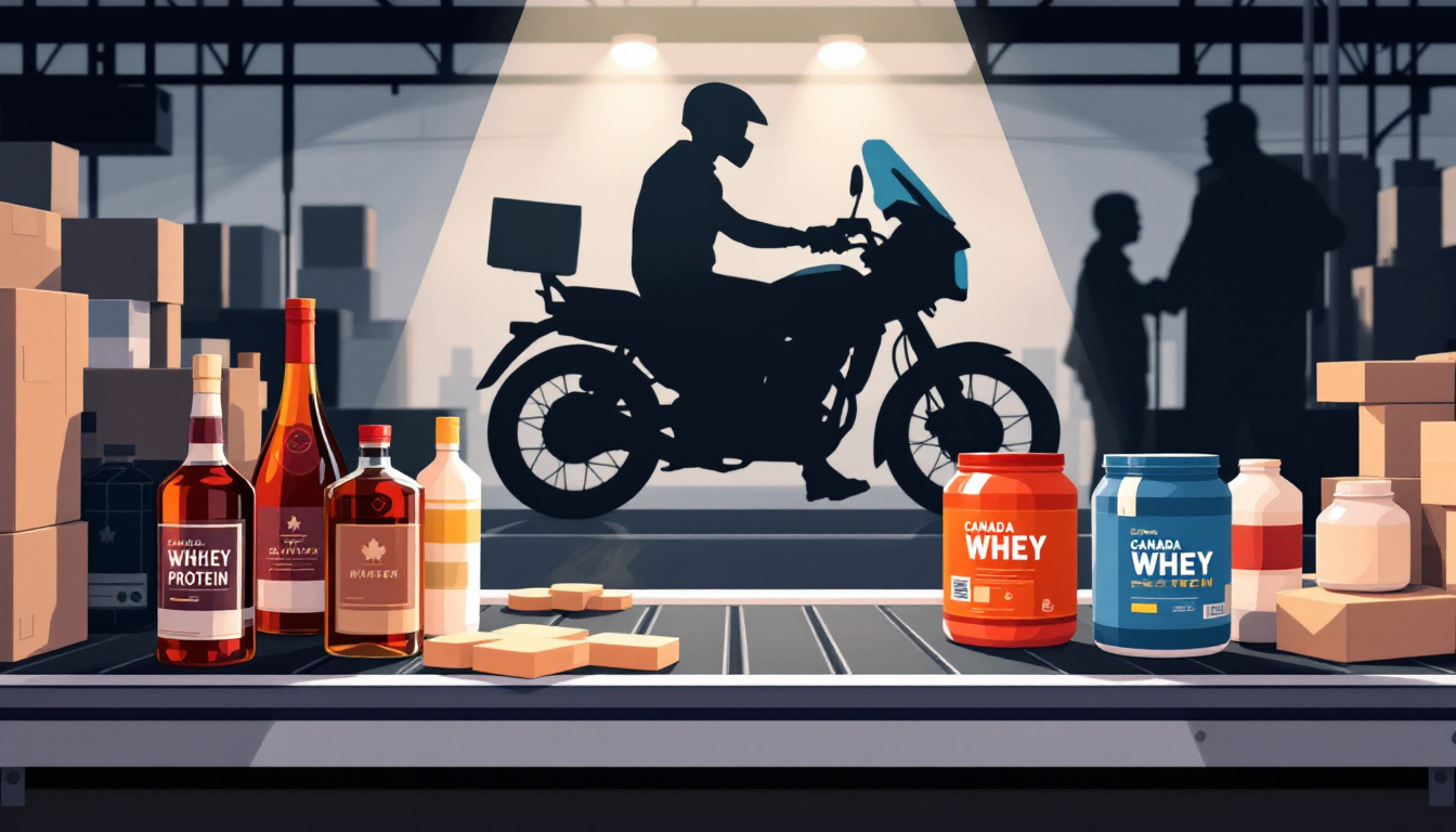 donald trump ouvre un nouveau front commercial contre le canada et cible les alcools, les motos et la whey dans une nouvelle offensive tarifaire.